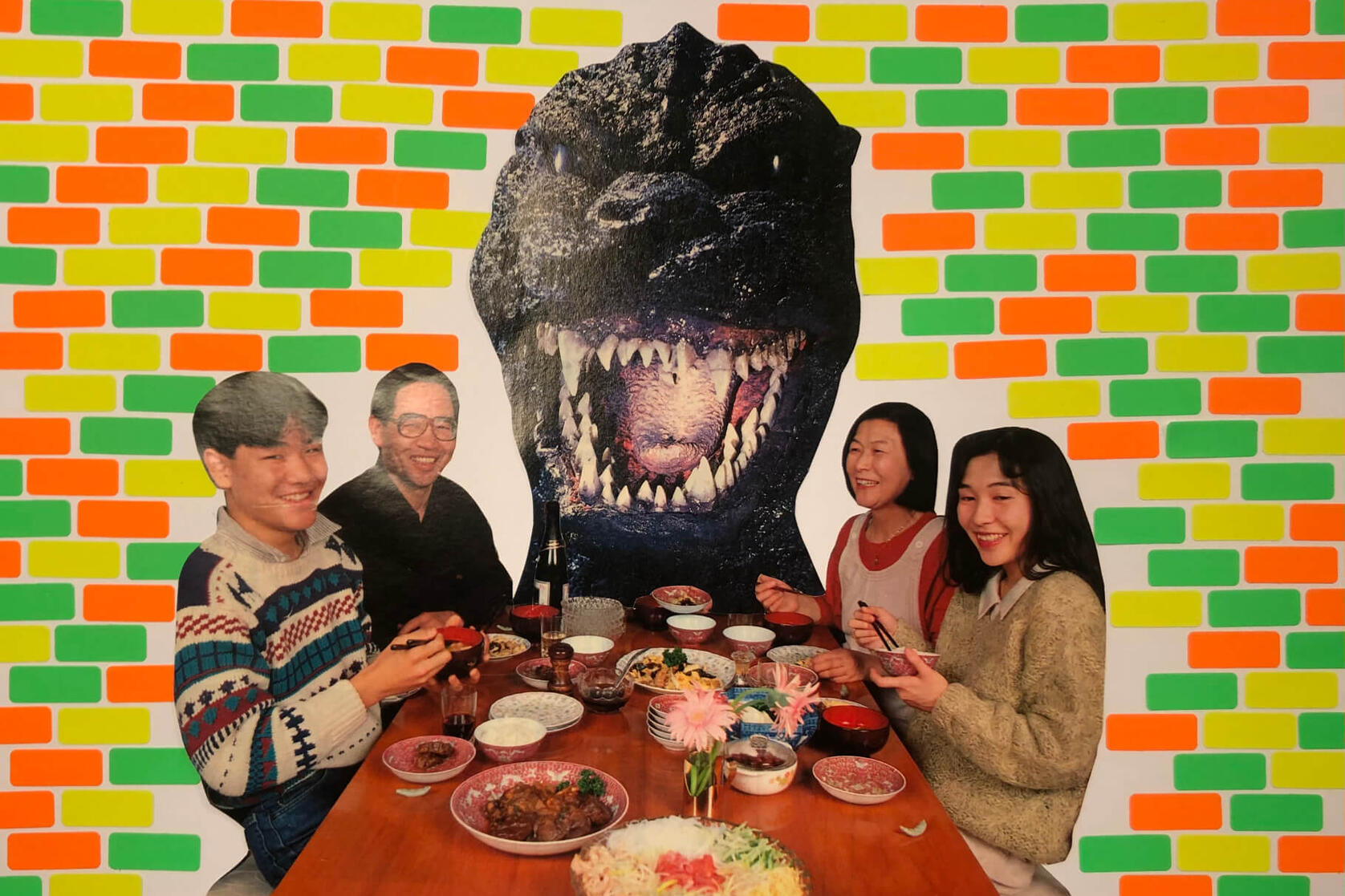 The last supper Collage